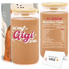 Gigi Gifts for Grandma - 16oz Gigi Coffee Cup, Grandma Gifts from Grandkids - Perfect for Mothers Day, Birthday, Christmas, or FirstTime Grandmas - Also Great Gift for Grammy, Granny, Mimi, or Nana