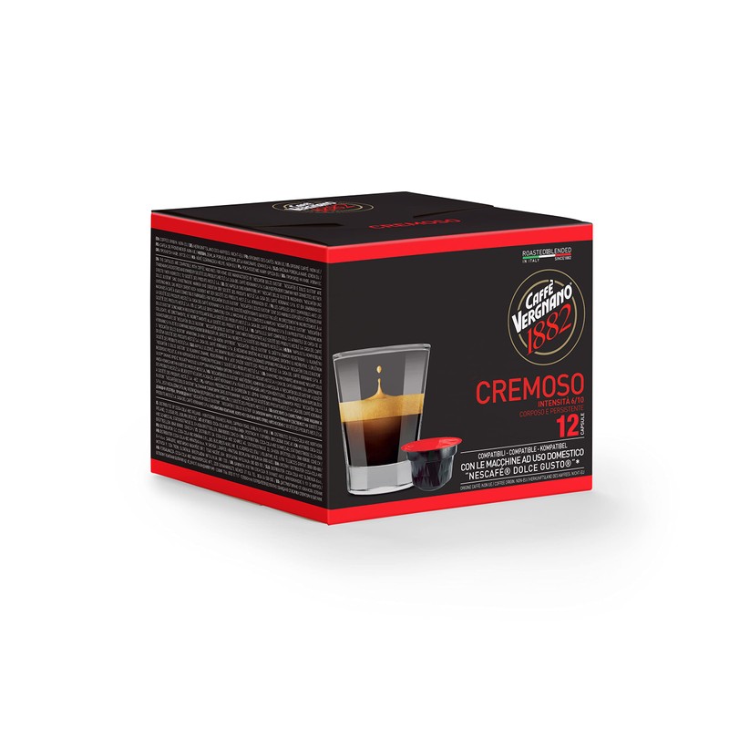 Caffè Vergnano 1882 - Coffee Capsules Compatible With Nescafé Dolce
