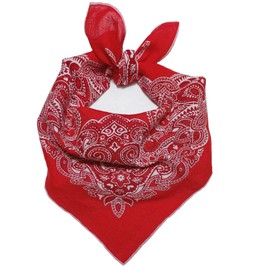 Hakalotyatime Multipurpose Bandanas Cotton Bandana for Women Men Headwrap Scarf Necktie