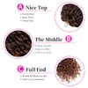 5 Packs Passion Twist Crochet Braid Hair 16" Deep Wave