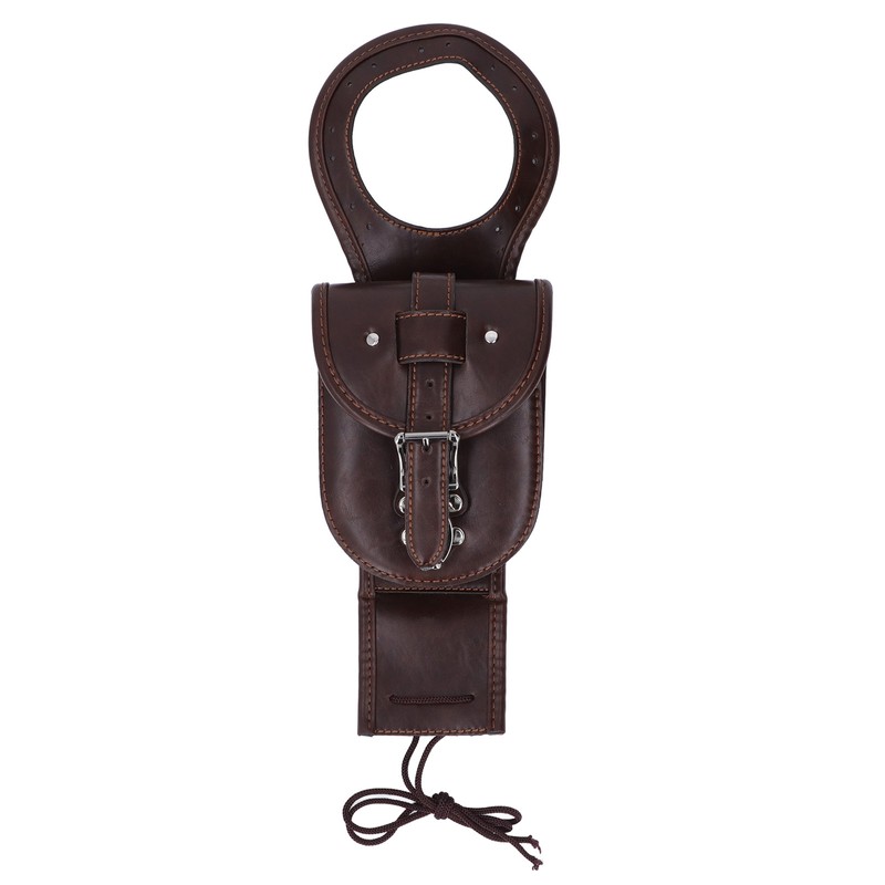 Motorcycle Tank Bag Artificial Leather Waterproof Brown Replacement for Benelli