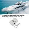32mm Marine Grade Boat Pipe Connector 316 Stainless Steel Folding