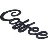 Medallurgy Coffee Word Art Sign Kitchen Home Decor Wall Hanging