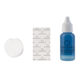 Arches & Halos Kit de depilación de cejas y labios - Suave, no irritante, depilación facial no deseada - Crecimiento lento del vello, resultados duraderos - Vegano y libre de crueldad