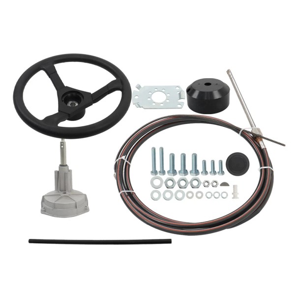 galonga 16Ft Boat Rotary Steering System Outboard Kit SS13716 for