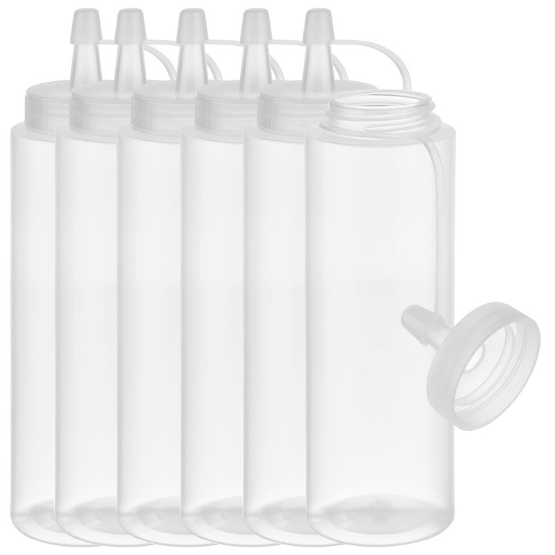 APS Squeeze Bottles, Set of 6, Diameter 5 cm, Height: