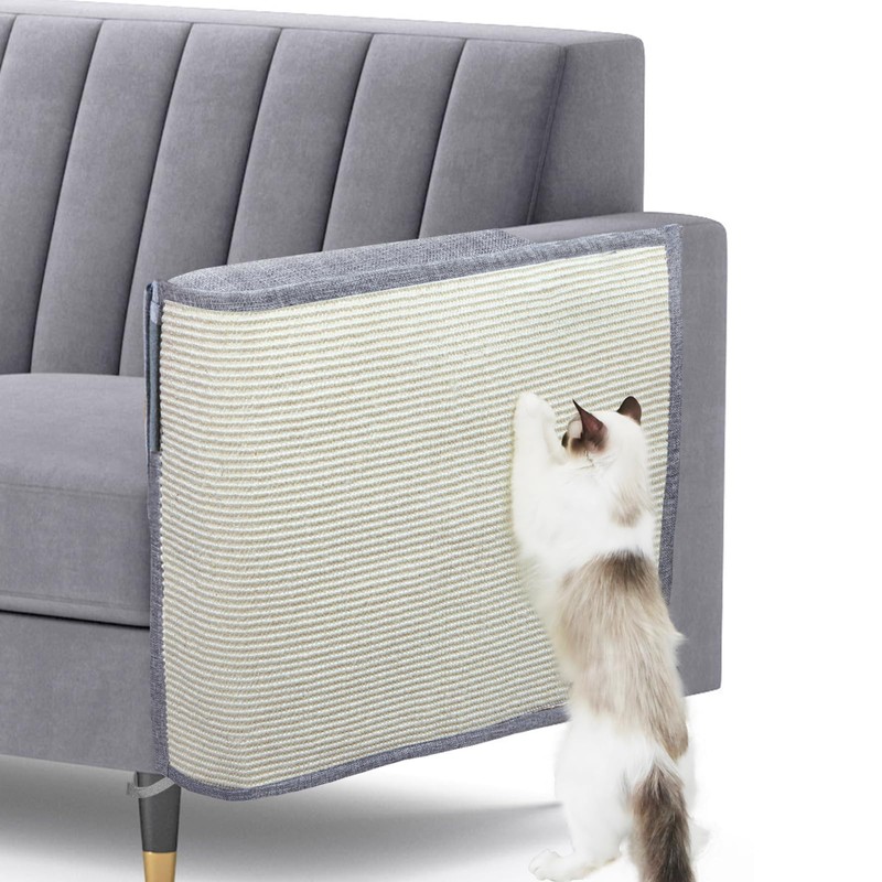 Upgraded Cat Scratch Furniture Protector,Cat Scratch Sofa Arm Sheild with