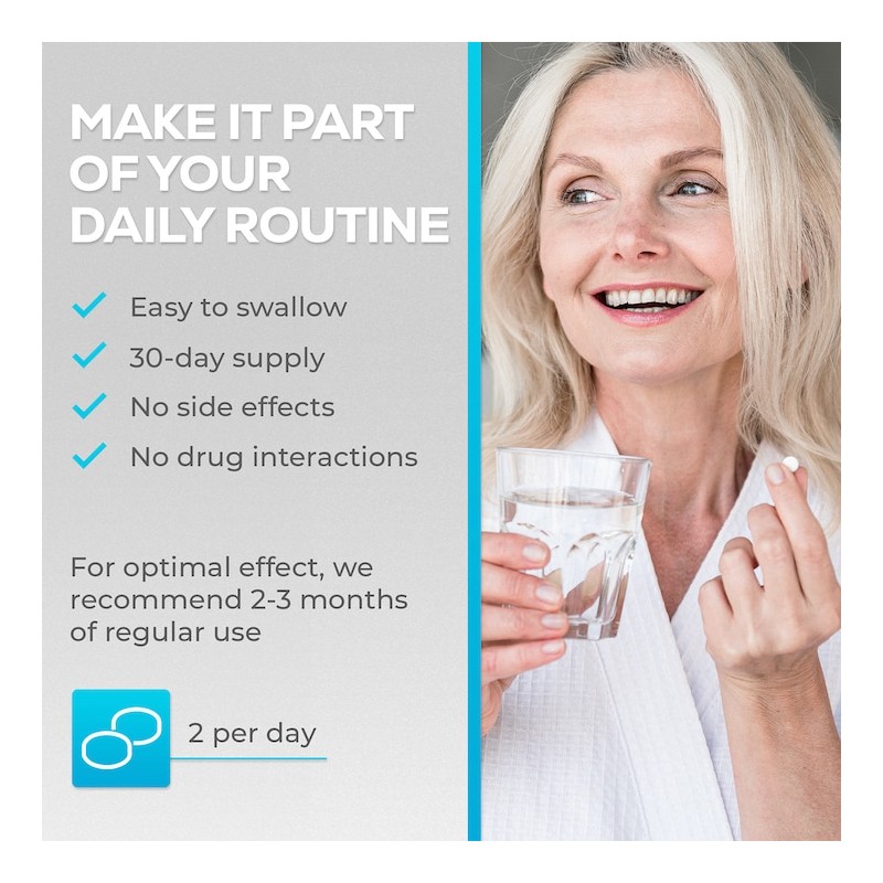 4Her Multi Vitamins For Women 50+ 60 Vegan Tablets