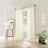 No. 918 Reman 2-Pack Twist Tab Linen Texture Semi-Sheer Tab