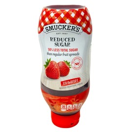 Smucker's Smuckers Squeeze Reduced Sugar Strawberry Fruit Spread 17.4 oz Smucker's