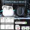RFUNGUANGO for AirPods Pro 2nd Generation Case Cover with Cleaner