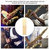 10Pcs Tenor Saxophone Reeds Set Bb Key Sax Replacement Parts