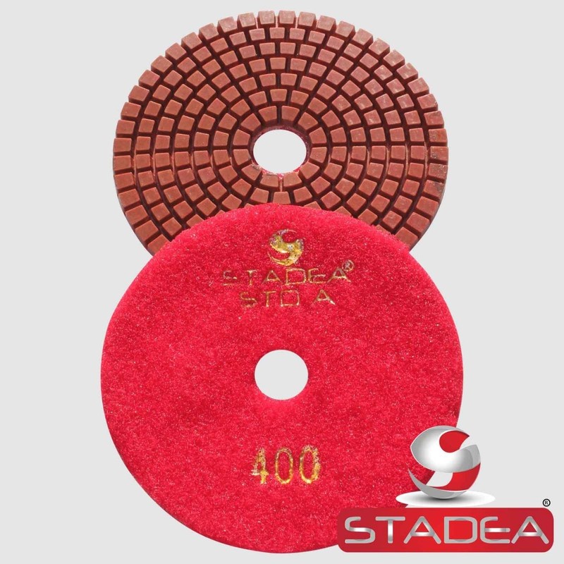 Granite Wet Diamond Polishing Pads 4 Inch for Marble Concrete