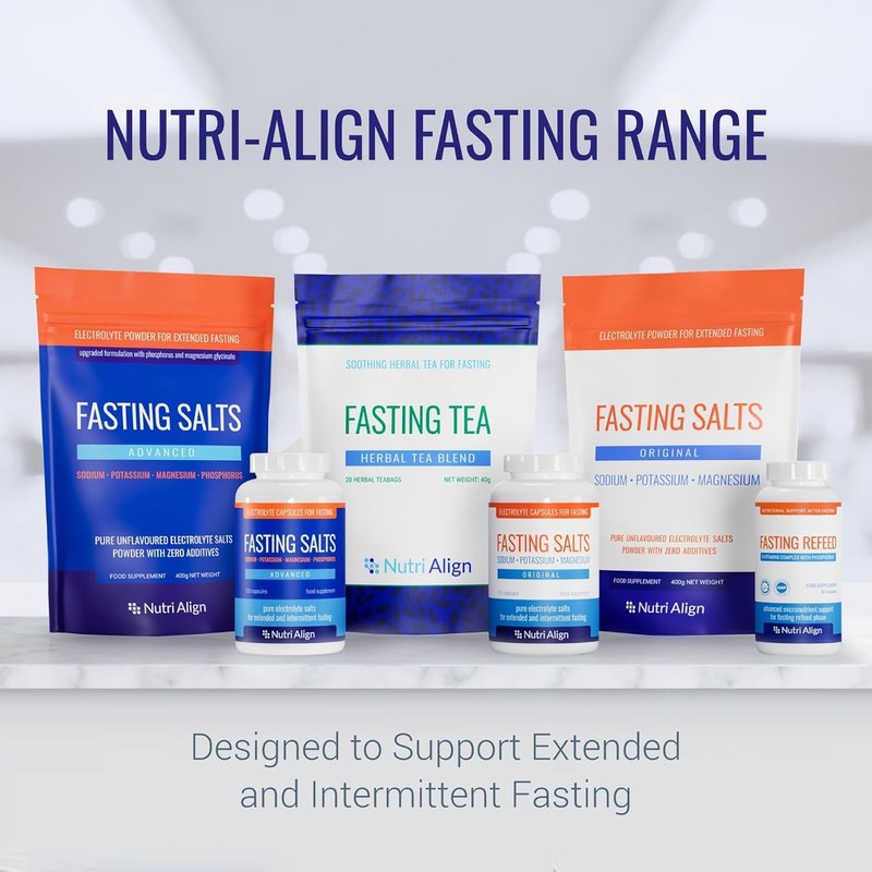 Nutri-Align Fasting Salts Fasting Electrolytes, 120 Capsules | Pure Electrolyte