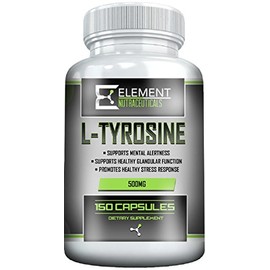 Element Nutraceuticals L-TYROSINE (150ct x 500mg)