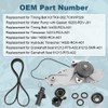 VANJING Timing Belt Kit with Water Pump Compatible with 2003-2018