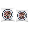 Tteokbokki Traditional Korean Food Korea Throw Pillow