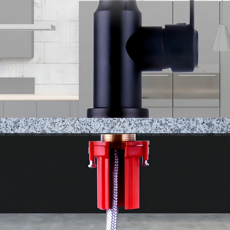 2PCS Kitchen Faucet Fixing Nut Plastic Faucet Lock Nut for