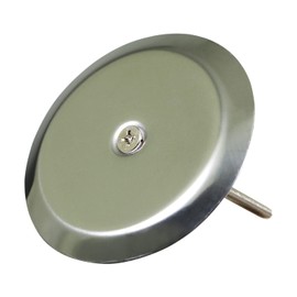 Supply Giant floor Cleanout Cover Plate, 4-Inch, Stainless Steel