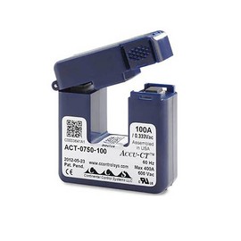 Onset T-ACT-0750-100, 100 Amp Split-Core Current Transformer, Accu-CT, 333mV