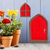 VFM - Fairy Sized Red Door & Window - Magical