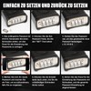 Heavy Combination Lock with Long Shackle, Weatherproof Outdoor Anti-Theft Security