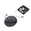 5W Chicken Coop Exhaust Ventilation Fan Monocrystalline Silicon Pet Cat