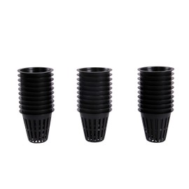 Happy Spring Hydroponic Basket Pot Home Vegetable Garden Black Large (30)