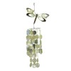 In the Breeze 7017 Capiz Dragonfly Decorative Wind Chime,13" W