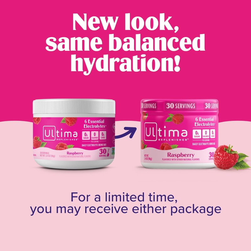 Ultima Replenisher Daily Electrolyte Powder Drink Mix – Sugar Free