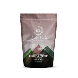 Little Moon Essentials Restoring Mineral Bath Salt, Peaceful Forest, 13.5 oz.