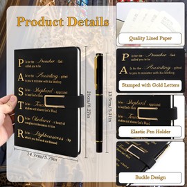 Keluna Pastors Appreciation Gifts Set - Pastors Fathers Day Christmas Retirement Easter Anniversary Church Birthday Gifts, Include a Journal Notebook and Clergy Pen for Ordination Minister Priest