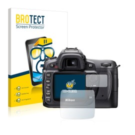 2x Brotect Anti-Fingerprint HD Clear Screen Protector for Nikon D80 Screen Protector Film – Clear