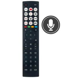VINABTY Replacement Remote Fit for Hisense UHD 4K Smart TV 65A6K 58A6K 55A6K 50A6K 43A6K 65A69KTUK 65E6KTUK 65E61KTUK 70A6K 70A67K 70A68K 70A69K 70E6KT 70E61KT 70E62KT 70E63KT 70A6KTUK 70A67KTUK