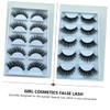 Beavorty 5pairs Handmade Natural Look False Eyelashes for Daily Makeup