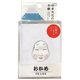 Nol Corporation OB-JCP-1-4 Japanese Culture Soap Okame 4.9 oz (140 g) with Figure