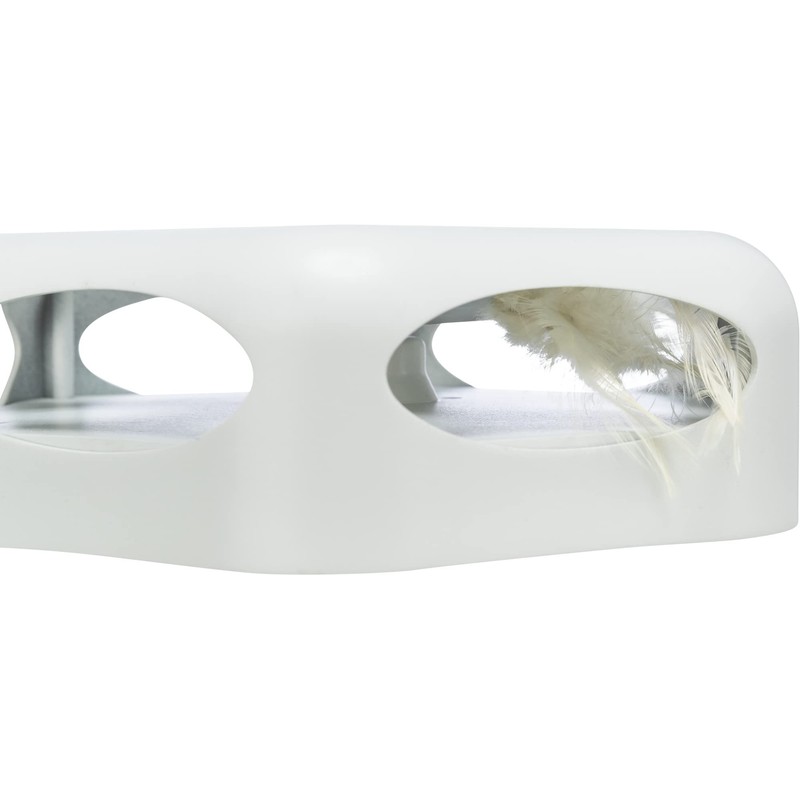 Trixie 46007 Turning Feather, Kunststoff, ø 22 cm, Grau, 1