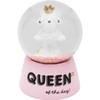 Sheepworld Dream Globe with Queen Motif Print, Snow Globe for