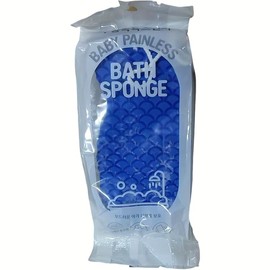 Ultra-Soft Konjac Exfoliating Bath Sponge - Gentle Dead Skin & Dirt Removal, Massage & Cleanse for Radiant Skin - Ideal for Shower and Bath - Color: Blue