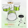 Kids Drum Set, 14 Inch Beginner Drum Kits, 3 Piece