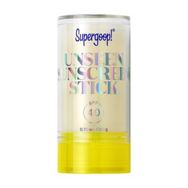 Supergoop! Supergoop! Unseen Sunscreen Stick SPF 40 Invisible Sun Protection - Broad Spectrum Face Sunscreen - Glides Over Makeup - Natural Finish - For All Skin Types - 0.7 fl oz