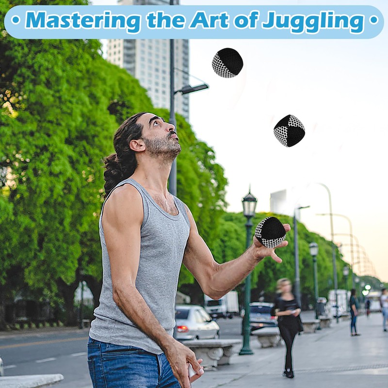 Anglecai Juggling Balls for Beginners and Professionals Set of 3,