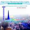 hygger 30 Watts Aquarium LED Reef Light, Dimmable Full Spectrum