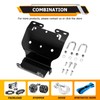 WeiSen Winch Mount Bracket Plate No Drill Compatible with Honda