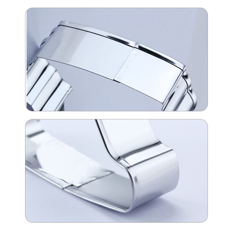 Cookie Cutters Paws Bows Set of 6 Stainless Steel Cookie