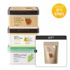 SkinFood 스킨푸드 3개월팩 택1 데일리 마스크팩 30매 3개 + 캐롯 데일리 마스크 15매 리필 [모공탄력 도토리] Skinfood 3-Month Pack Select 1 Daily Mask Pack 30 Sheets 3 Packs + Carrot Daily Mask 15 Sheets Refill [Pore Elasticity Acorn]