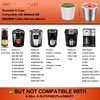 RETHONE Reusable K Cups and Coffee Pods, Stainless Steel K