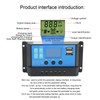 Solar Charge Controller With LCD Dual USB Industrial Master Chip
