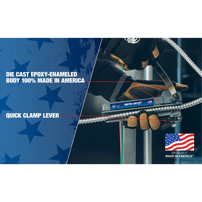 Southwire ROTO-SPLIT Amored cable cutter