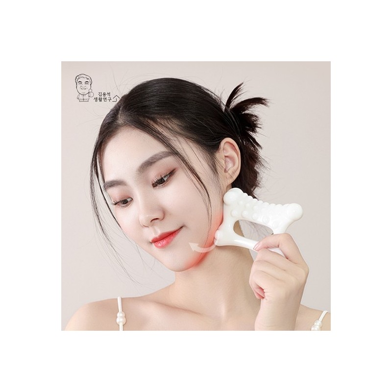 Gua Sha massager, lymphatic circulation, face, body, scalp, trapezius muscle
